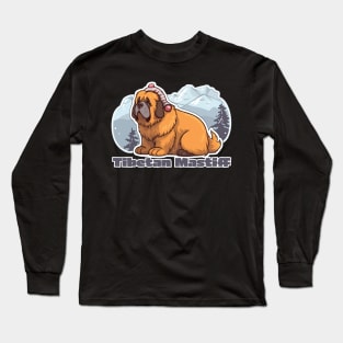 Tibetan Mastiff Long Sleeve T-Shirt